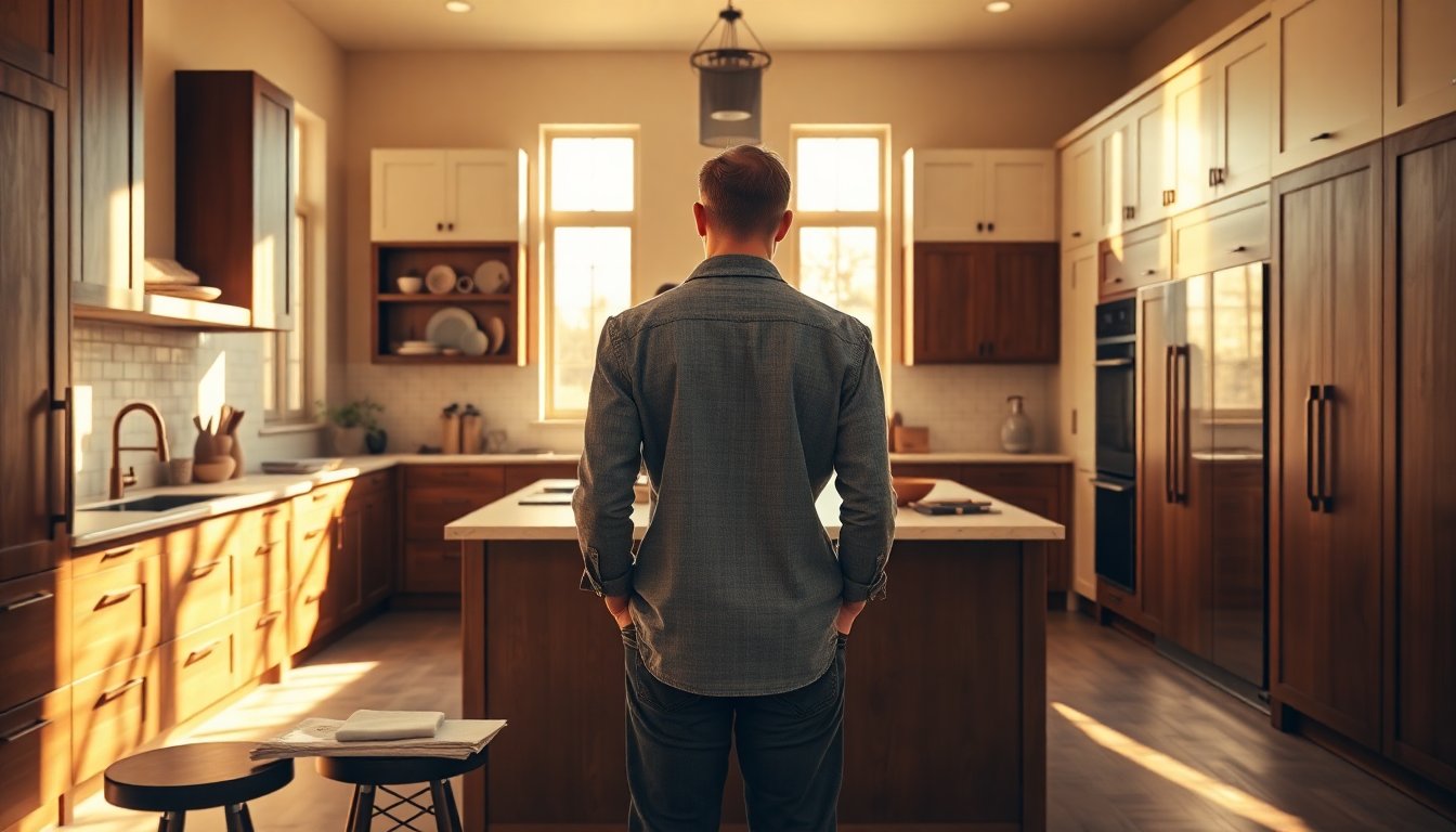 Two-tone kitchen trends: warm wood, islands, and finishes to know