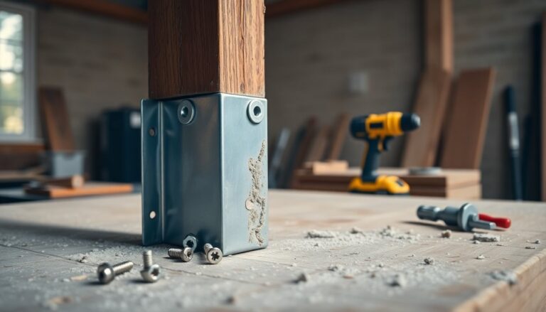 Durable galvanized angle bracket for wood metal and masonry connections