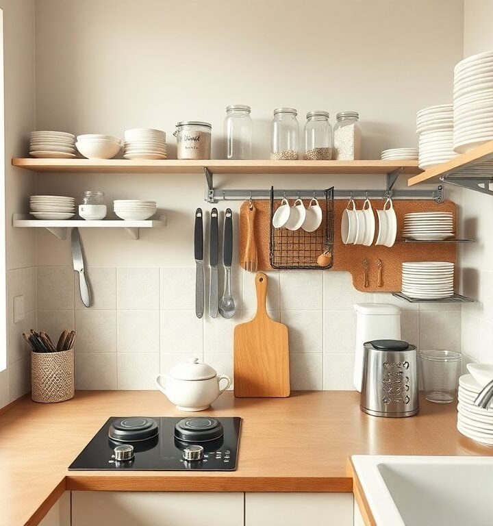 Small kitchen storage ideas to maximize space and efficiency